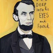 in love with a lincoln - maria kalman
