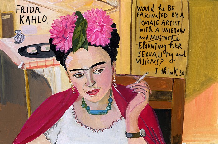 in love with a lincoln - maria kalman