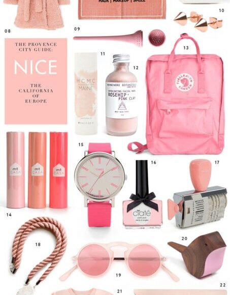Gift Guide: Pinks Things by Miss Moss