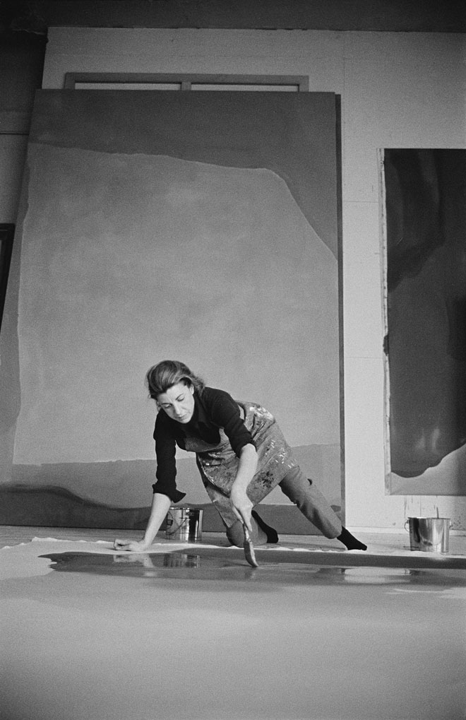 Helen Frankenthaler photographed by Ernst Haas