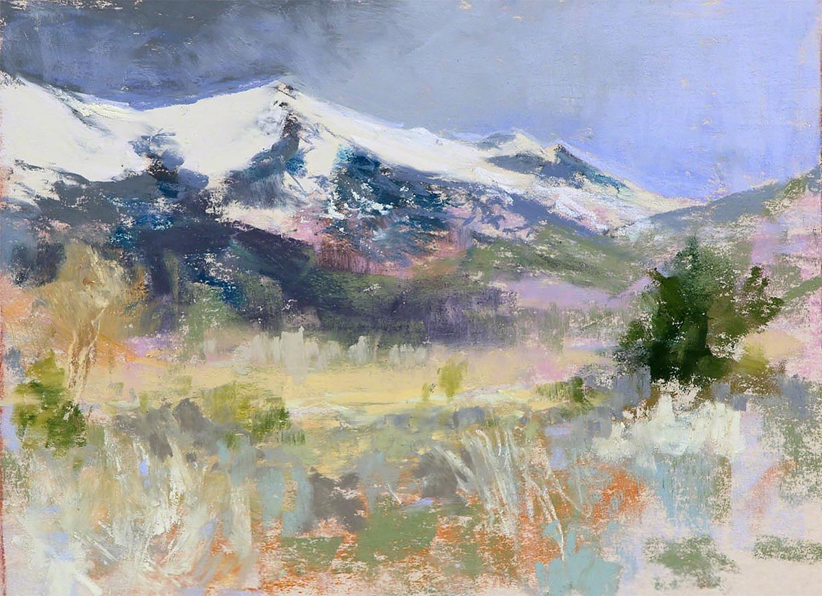 CLIVE R. TYLER Taos Mountain from Seco , 2015