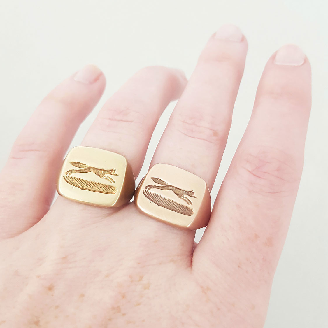 Rings by Vulpecula Jewelry