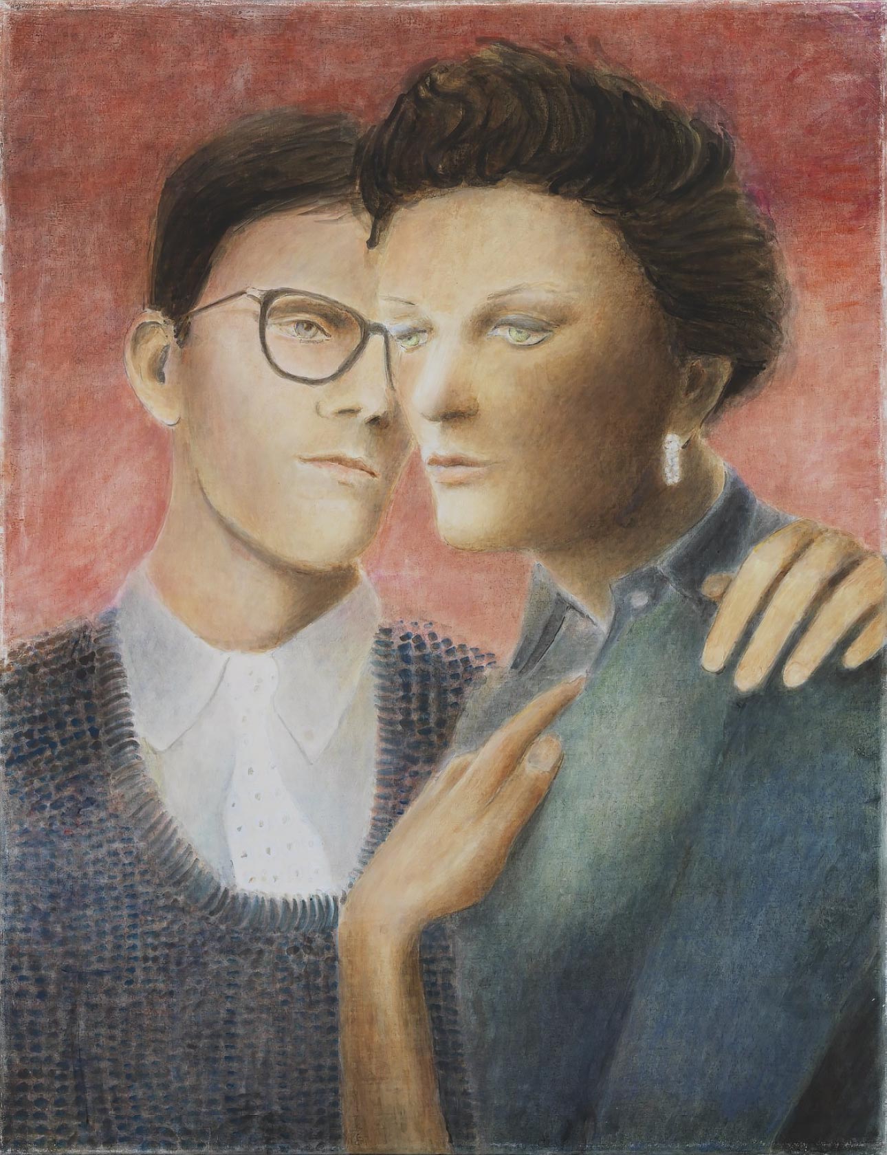 BERNHARD BRUNGS, Yves Saint Laurent und seine Mutter, 2014