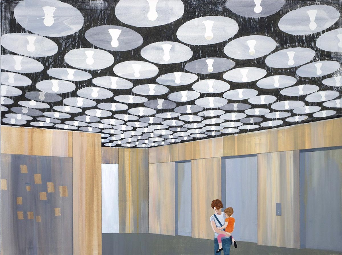 CAROLYN SWISZCZ, Whitney Lobby #2, 2011