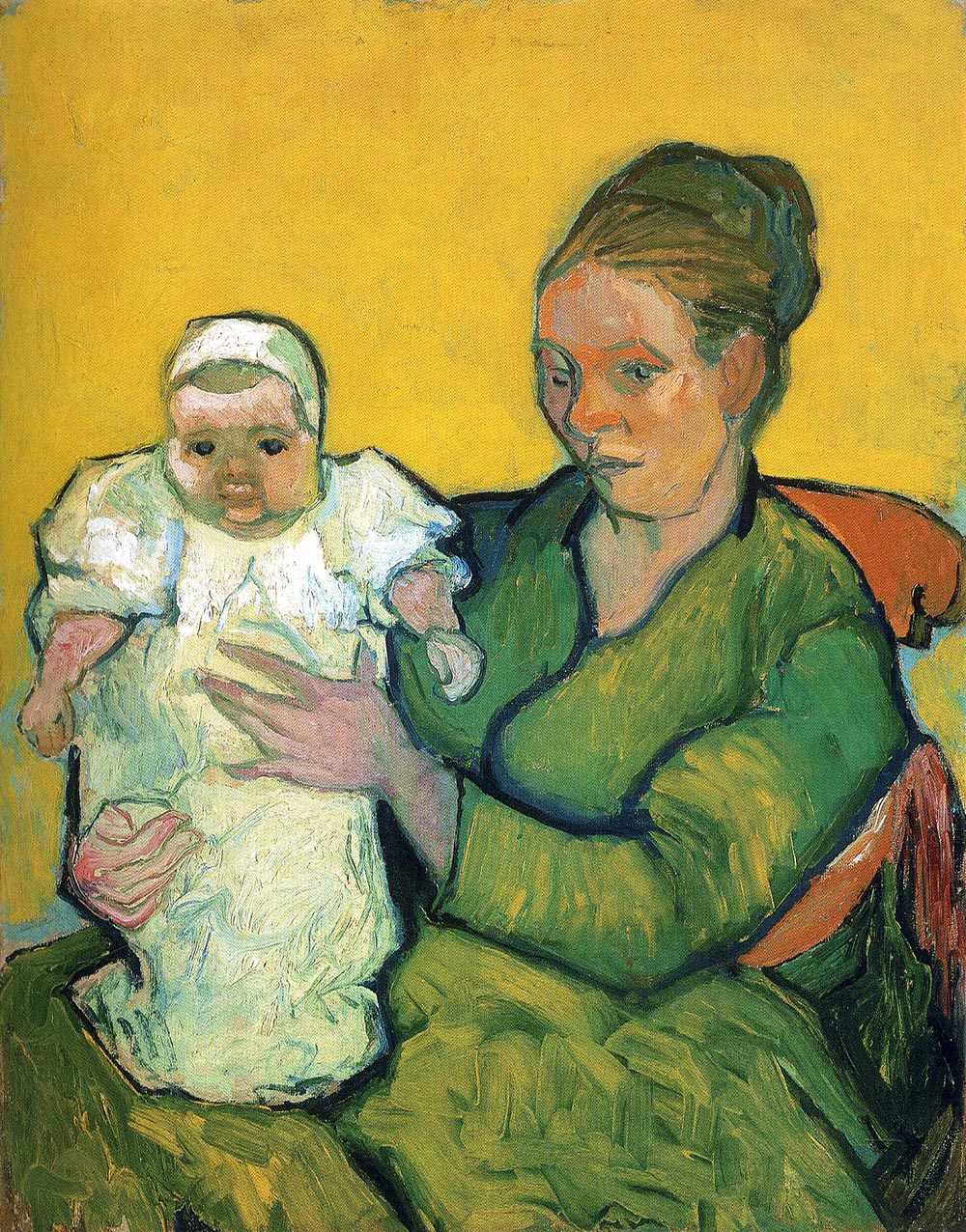 Vincent van Gogh, Mother Roulin With Her Baby, 1888