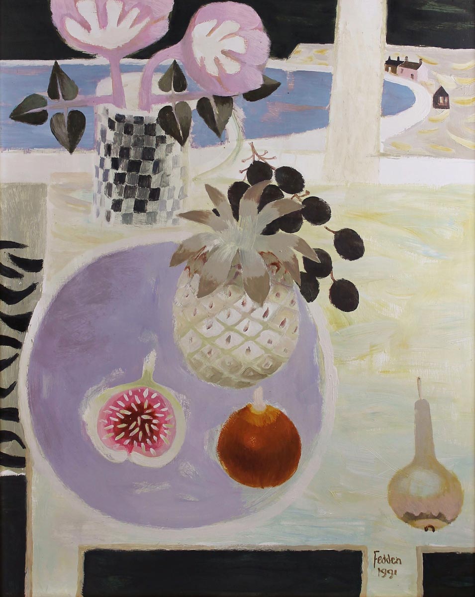 Still Life with Fig and Pineapple, 1991