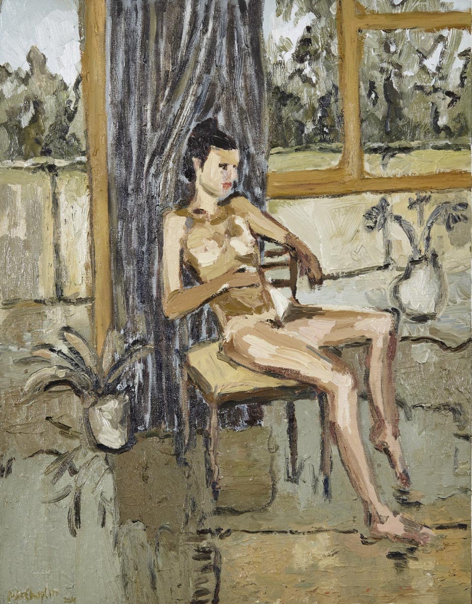 Untitled (Seated Nude), 2016