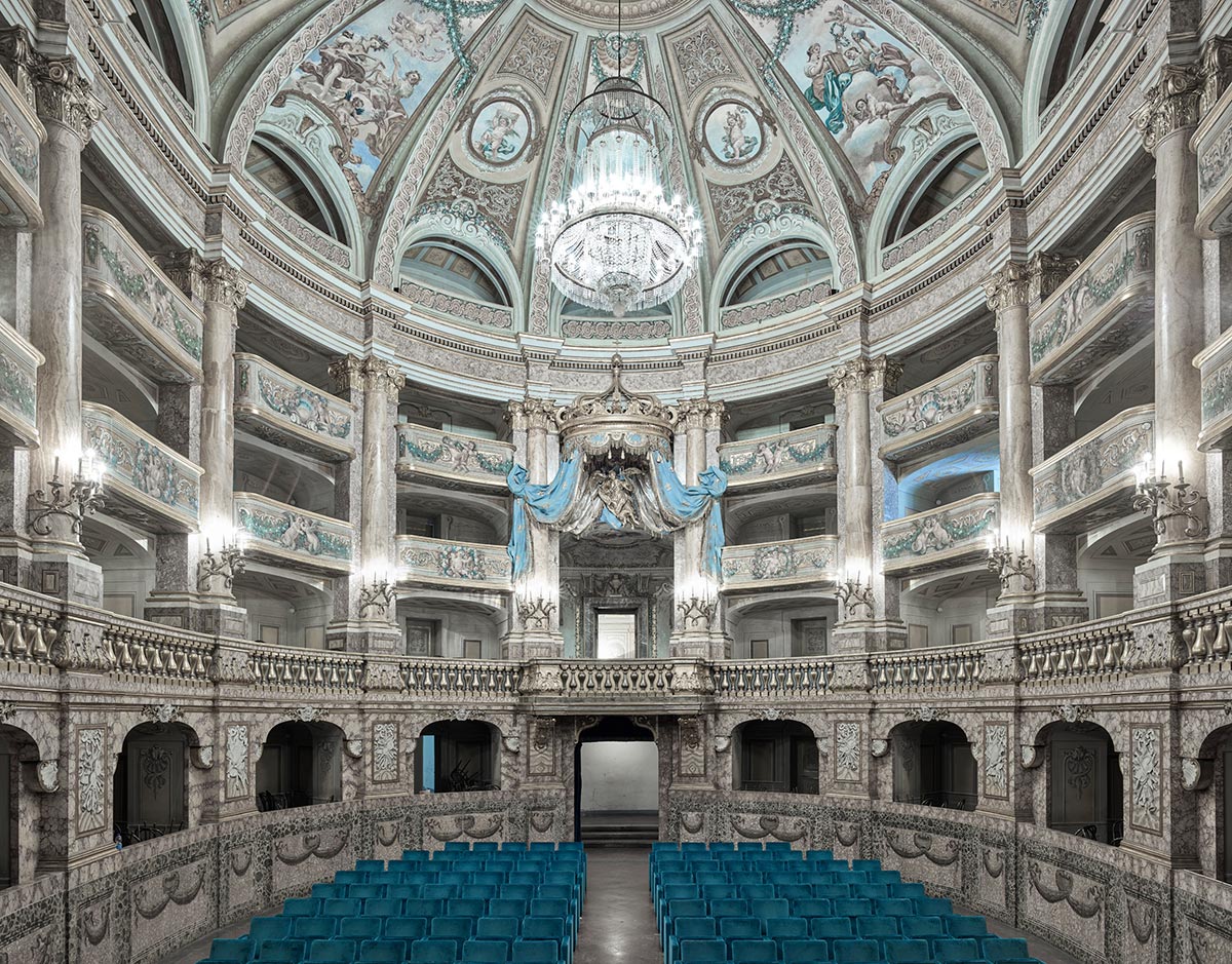 Royal Palace of Caserta Theatre, Naples, Italy, 2016